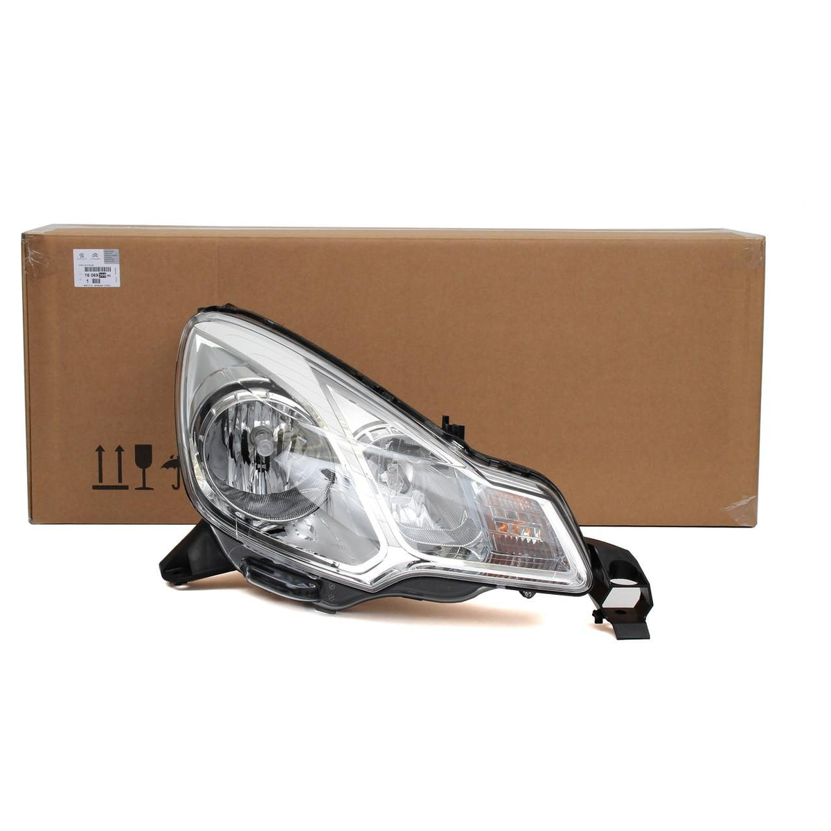 PSA 1606930080 Citroen C3 A51 Right Front Headlight White Band — Headlights