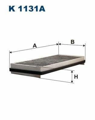 FILTRON K1131A Pollen Filter - Active Carbon Filter — Air & Cabin Filters