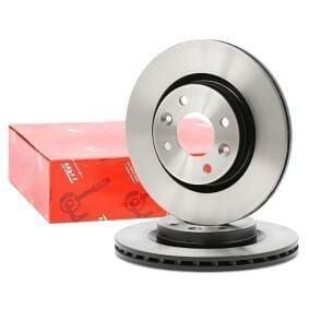 TRW Front Brake Disc Set for Dacia Logan 2004+ — Brake Rotors & Drums