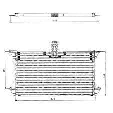 Valeo 815128 Kondenser (A/C) Radiator Scania 4 Series 94 114 124 144 164 1996 onwards — Condensers & Evaporators