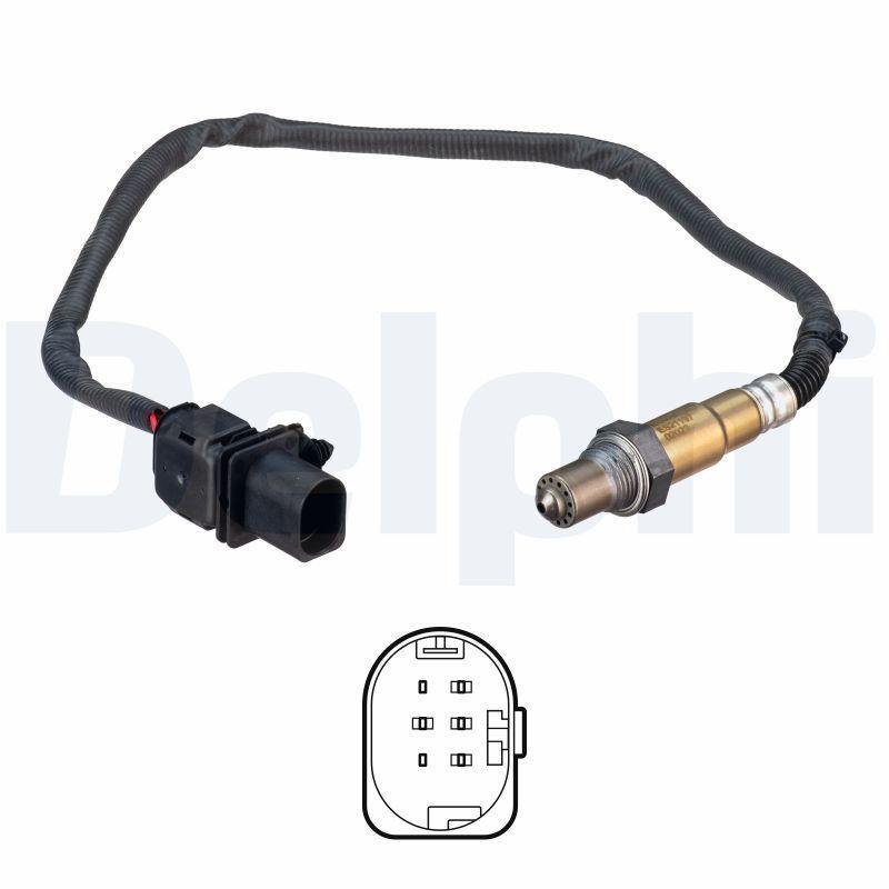 Delphi ES21197-12B1 Oxygen Sensor Fiat Egea/Doblo/Punto/G.Punto/500L/500X 1.6 MJT Euro 6 — Oxygen & Air-Fuel