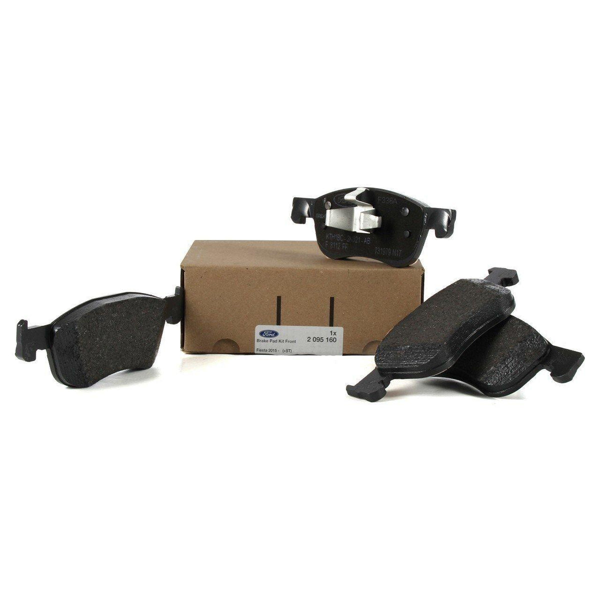 Ford Front Brake Pad Set - OEM Quality for Fiesta 2018 Owners — Brake Pads