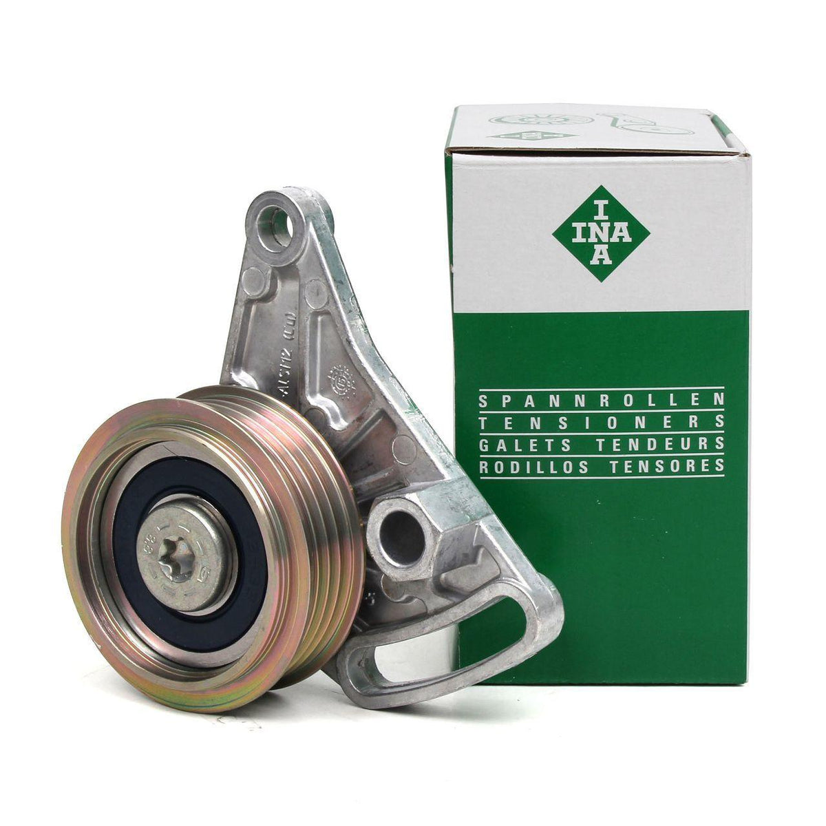INA V Belt Tensioner - Compatible with 1996-2006 Passat 1.6-2.0 — Pulleys & Tensioners