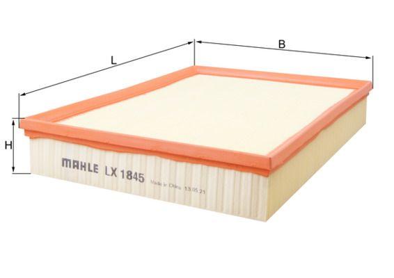 Mahle LX1845 Air Filter VW Crafter 06-16, Mercedes Sprinter 906/907/910 06-> — Air & Cabin Filters