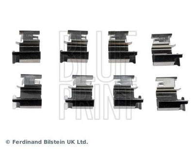 Blue Print ADT348601 Brake Pad Sheet Metal Avensis Corolla 02-Front — Brake Pads