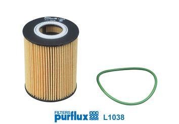 Purflux L1038 Oil Filter Porsche Cayenne 4.8S-Gts-T 10-/Macan 3.0S 3.6T 14-/Panamera 3.0S 3.6 4.8 09- — Oil Filters