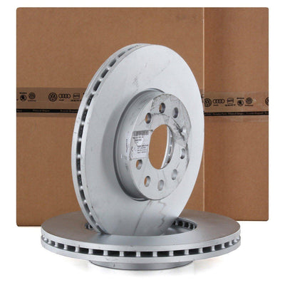 VAG Audi A3 Front Brake Disc Set - Original Parts for 2014 Onwards — Brake Rotors & Drums