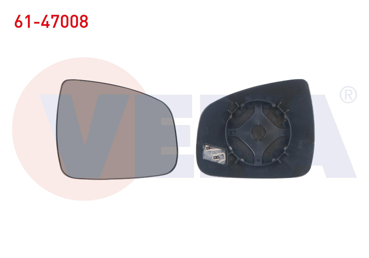 Veka 61-47008 Mirror Glass Right Heated Dacia Logan Mcv 2007-2013 — Mirrors