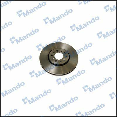 MANDO Disc Front Brake Disks - 2 Pack for 1998-2006 Golf IV & Bora — Brake Rotors & Drums