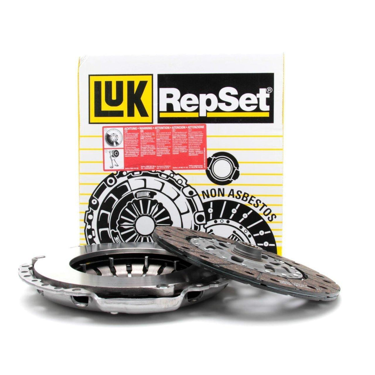 LUK 623323409 Opel Astra H 1.7 Diesel 100 BG (Z17DTH) Clutch Pressure Plate Brake Pad Set