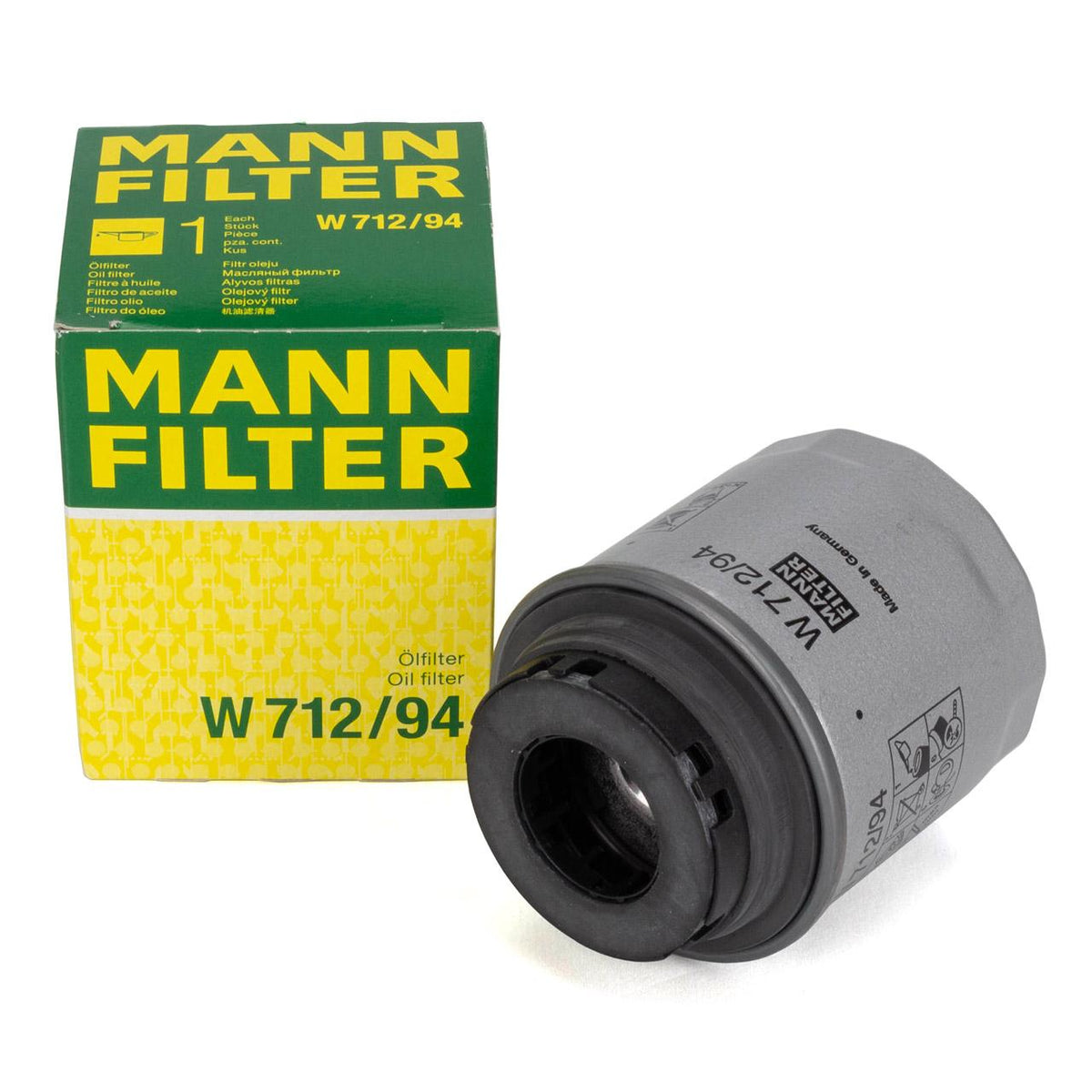 MANN Oil Filter - Compatible with Volkswagen Jetta 2011-2014 1.4 TSI — Oil Filters