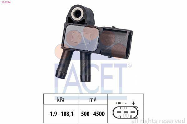 FACET 10.3294 Pressure Sensor for Various Models - Designed — Vehicle Sensors & Switches