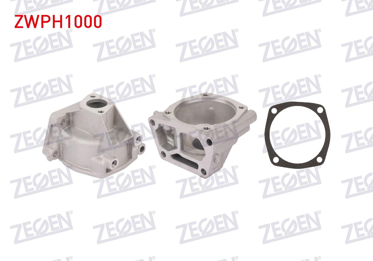 Zegen ZWPH1000 Water Pump Housing Dogan SLX 1.6 1993-2002 / Sahin 1.4-1.6 1993-2002 / Tempra 1.6-1.6i 1992-1999 / Sahin 1.4E-1.6E 1993-2002 / Tipo 1.4i-1.6i 1990-2000