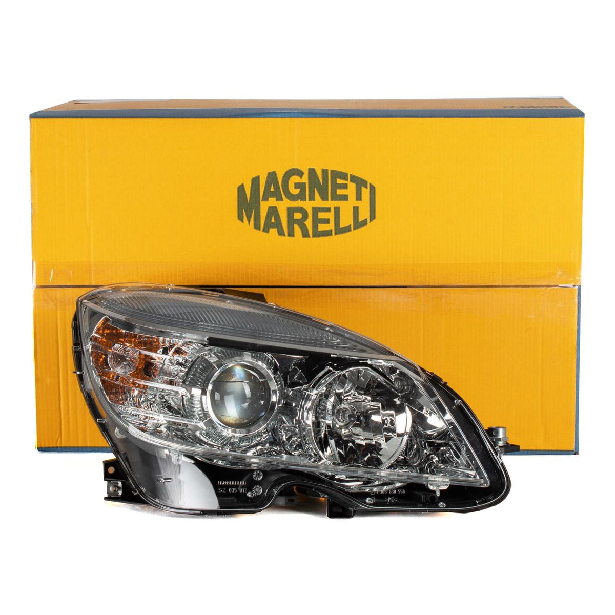 MAGNETI MARELLI H7 Halogen Headlight - Right Side for Mercedes C-Class W204 — Headlights