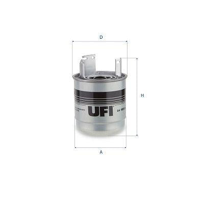 Ufi 24.161.00 Diesel Filter Kadjar Qashqai J11 Koleos 1.5 dCi Euro 6 K9k — Fuel Delivery