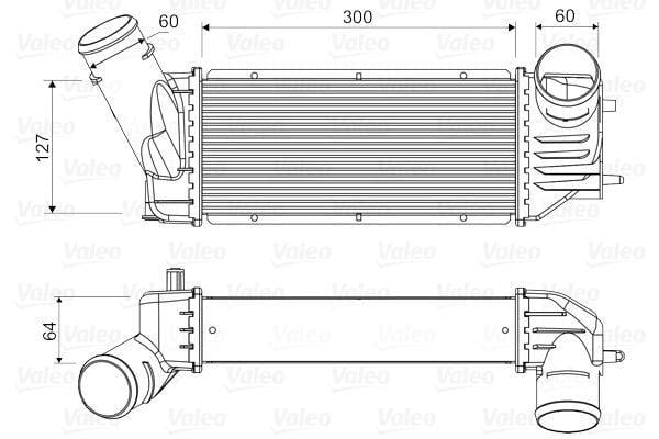 VALEO Turbo Radiator 08-Pt.307 Xsara - Auto Cooling System — Radiators & Fans