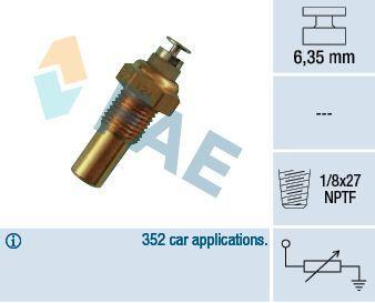 FAE Temperature Sensor - Compatible with Astra, Corsa, Vectra — Temperature Sensors & Switches