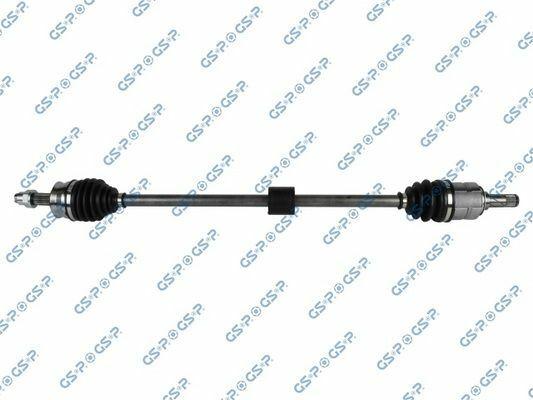 GSP 244078 Front Axle Right - Compatible with Corsa D Z10xep, Z12xep & Corsa E B14xej, B14xel — Axles, CV Joints & Boots
