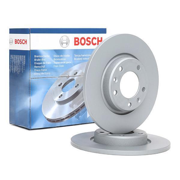 Bosch 0986479C24 Citroen C4 Picasso / Berlingo / DS4 / Peugeot 308 II Rear Brake Disc 268 mm Set — Brake Rotors & Drums