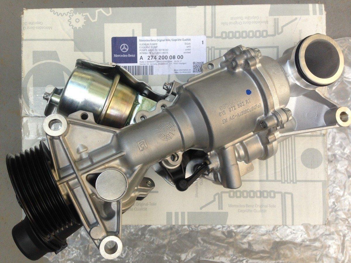 Mercedes-Benz W204 C180 CGI - Original Water Pump for 274 Engine — Water Pump & Thermostat