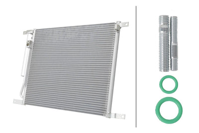 Hella 8FC366221-271 A/C Condenser Chevrolet Aveo 09 > 11 1.2 /1.4 — Condensers & Evaporators