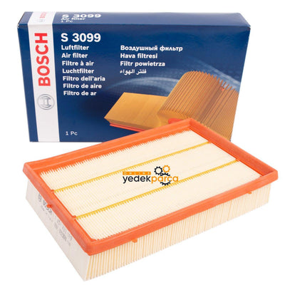 Bosch 1457433099 Ford Focus/C-Max 2004-2007 1.6 TDCi, Mazda 3 1.6D, Volvo S40/V50/C30 Air Filter — Air & Cabin Filters