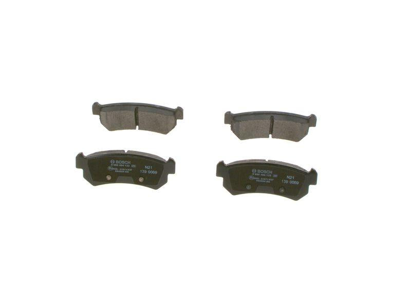 Bosch 0986494133 Brake Pad Rear Aveo/Kalos Hatchback 03-11 Sedan 03-13 Lacetti 05-13 1.2-1.4-1.6-1.8 16V — Brake Pads