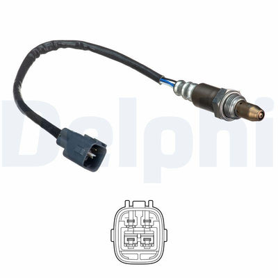 Delphi ES21138-12B1 Oxygen Sensor Toyota Corolla Auris Avensis Rav4 Yaris 1.33-1.6 2007- — Oxygen & Air-Fuel