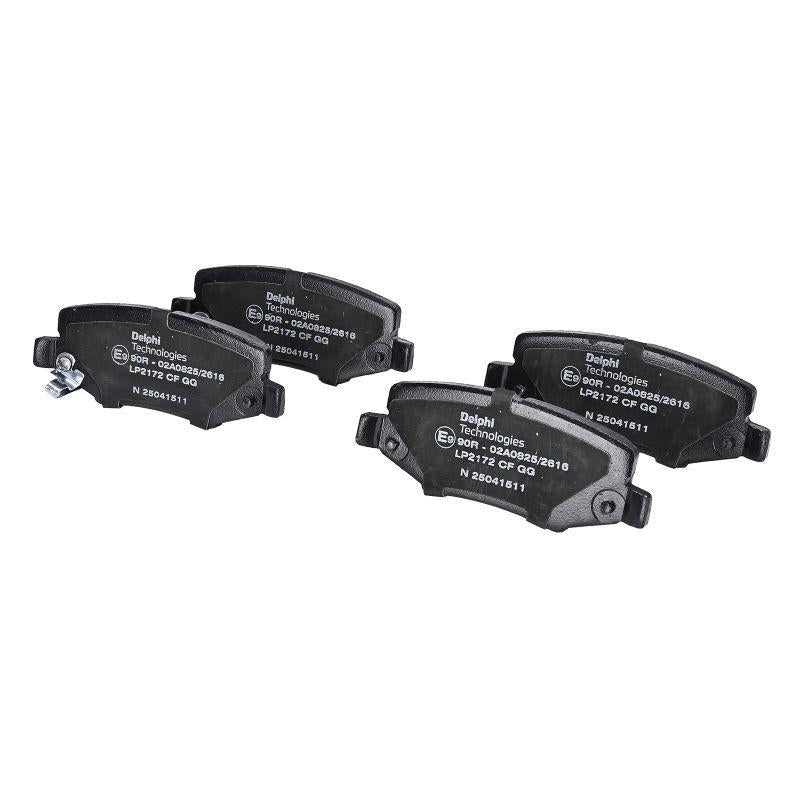 Delphi LP2172 Brake Pad Rear (Jeep Cherokee 07-/ Dodge Nitro 2.8Crd-3.7 V6-4.0 06 / 07 -) — Brake Pads