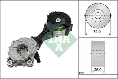 INA 534 0426 10 Tensioner Housing Peugeot 207 308 3008 5008 Citroen C3 C4 Ds3 Ds4 Ds5 — Pulleys & Tensioners