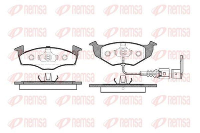 REMSA 0609.11 Brake Pad Fabia 6Y2 6Y3 6Y5 12 99-02 07 — Brake Pads