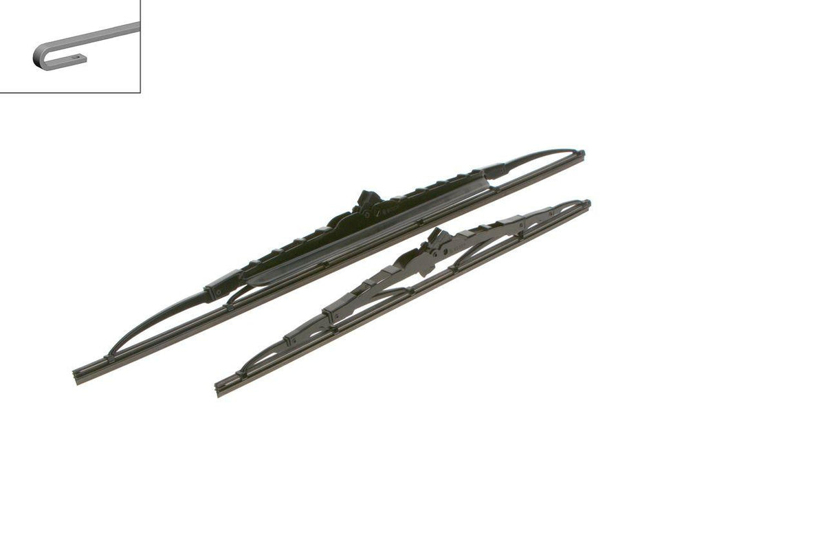 Bosch 3397118427 Front Wiper Set 550/400mm Fiat 147 Ford Fiesta V Opel Agila B i10 Picanto — Wipers