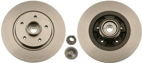 TRW DF6043BS Disc + Bearing Rear (Ad) 09-Kangoo (1.Disc + 1.Rlm) + ABS (Box Price Single) | Set of 2