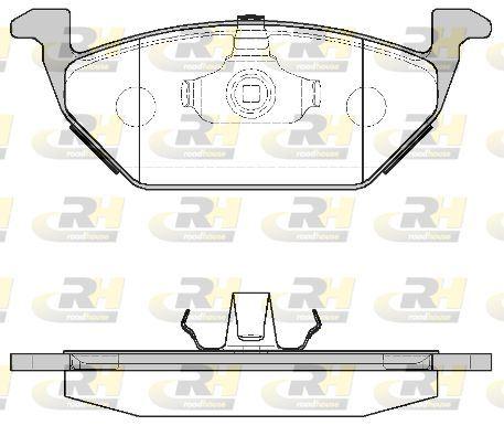 ROADHOUSE 2633.00 Brake Pad A1 8×1 05 10-Xx — Brake Pads