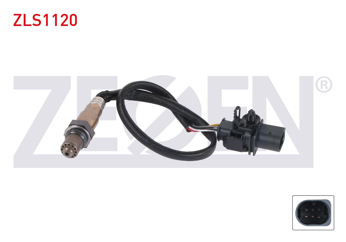 Zegen ZLS1120 Lambda (Oxygen) Sensor 500 mm Fiat Linea 1.6 Mjt (198 A3.000) 07-/ Doblo 1.6 Mjt-2.0 Mjt (2 — Oxygen & Air-Fuel
