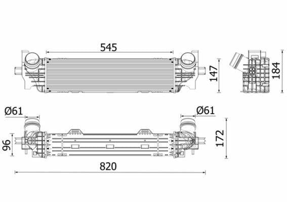 MAHLE BMW G30-G11 Turbo Radiator - Enhanced Cooling Performance — Radiators & Fans