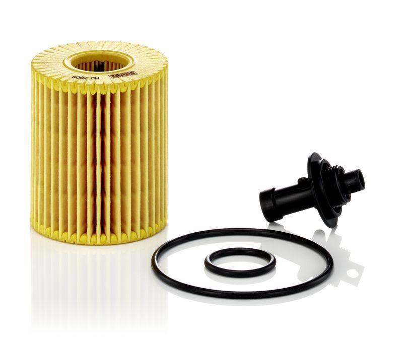 MANN HU7009Z Oil Filter - Compatible with Toyota Avensis & Rav4 — Oil Filters