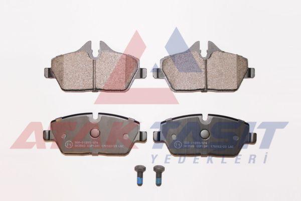 AP 05P1241 Brake Pad Front BMW 1 Series (E87) 116 i 2003-2012 / 118 i 2003-2012 / 118 D 2003-2012 / Mini Cooper — Brake Pads