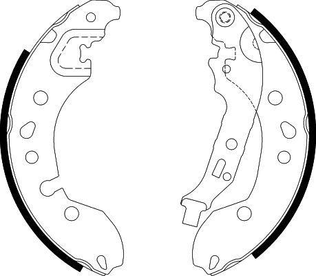 Hella Pagid 8DB355022-181 Rear Brake Pad Fortwo — Brake Pads