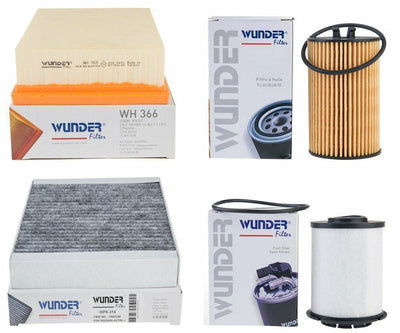 Wunder Opel Mokka 1.6 Diesel Maintenance Filter Set - Filters — Maintenance & Service Kits