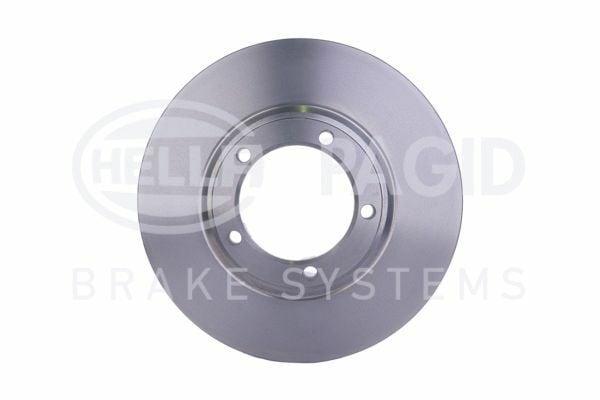 HELLA Pagid Brake Disc Set - Front Ventilated Disks for Hyundai Starex 2.5 TCi — Brake Rotors & Drums