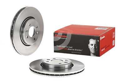 Brembo 09.8137.24 Brake Disc Front Large Air Grooved Clio V 1.3 H5h 1.5 K9k Laguna I Lodgy Dokker II — Brake Rotors & Drums