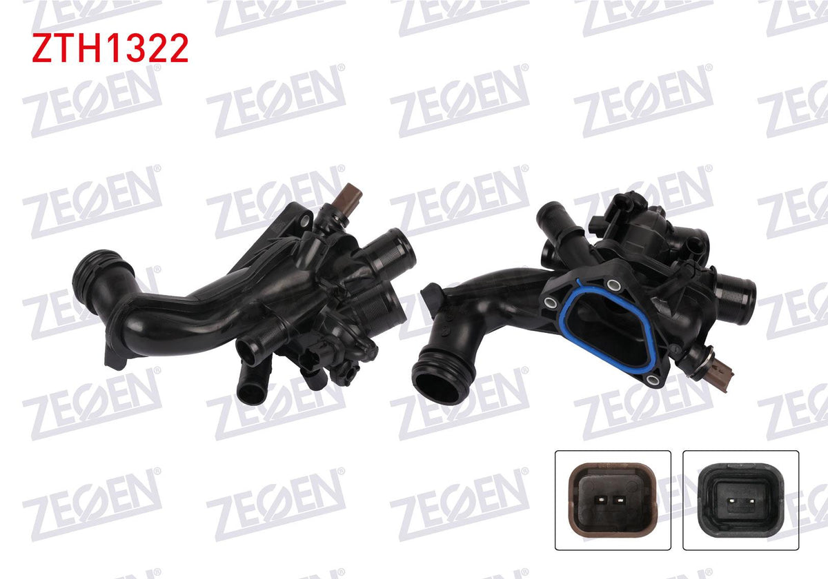 Zegen ZTH1322 Thermostat Complete with Switch 105 C Citroen C3 II (Sc_) 1.4 VTI — Water Pump & Thermostat