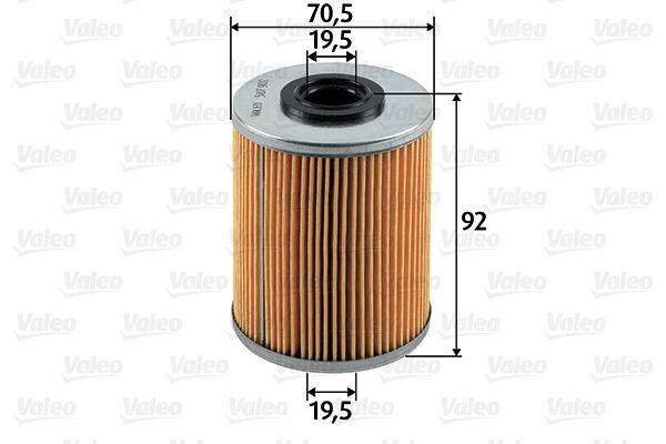 Valeo 587902 Fuel Filter Opel Astra G/H Vectra B/C Combo C Y17DT X20DTH — Fuel Delivery