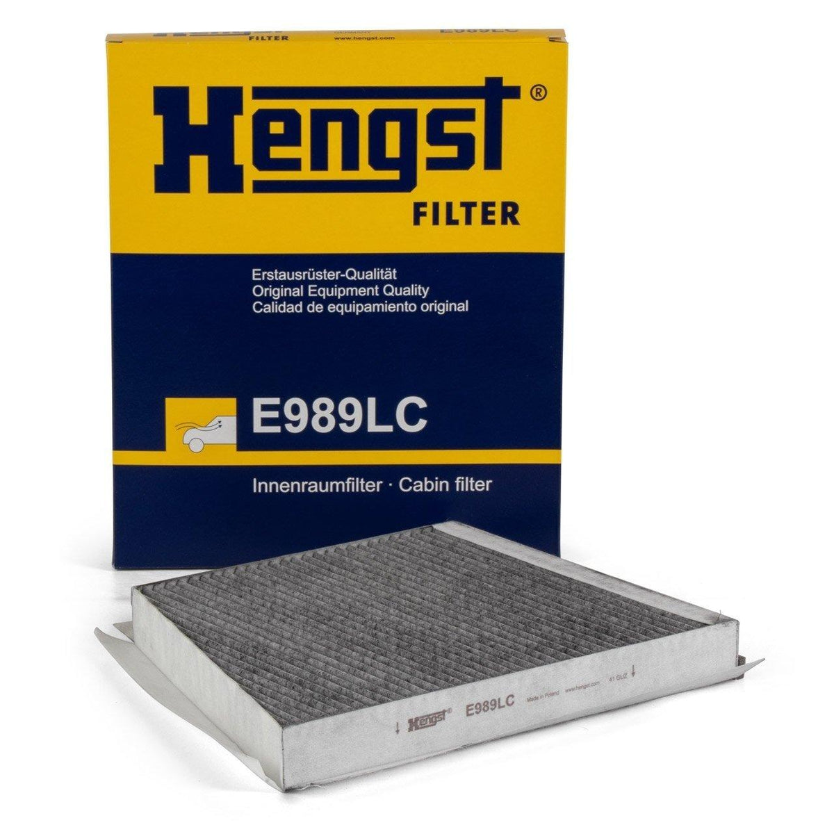 Hengst Carbon Cabin Filter - Mercedes W211 Compatibility — Air & Cabin Filters