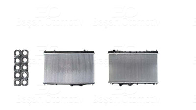 Wisco 3113221-00 Water Radiator Brazing Mt 375X658x16 Proton Persona 1.6. 1.8. 2.0D — Radiators & Fans