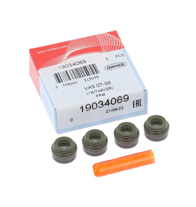 Corteco 19034069 Valve Stem Seal Set A-S W168-W169 C-S W202-W204 E-S W124-W212 Vito-Sprinter | 1 Piece