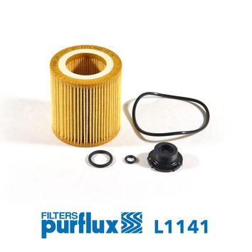 Purflux L1141 Oil Filter BMW 1-Series F20 F21 3-Series F30 F31 F34 F35 — Oil Filters