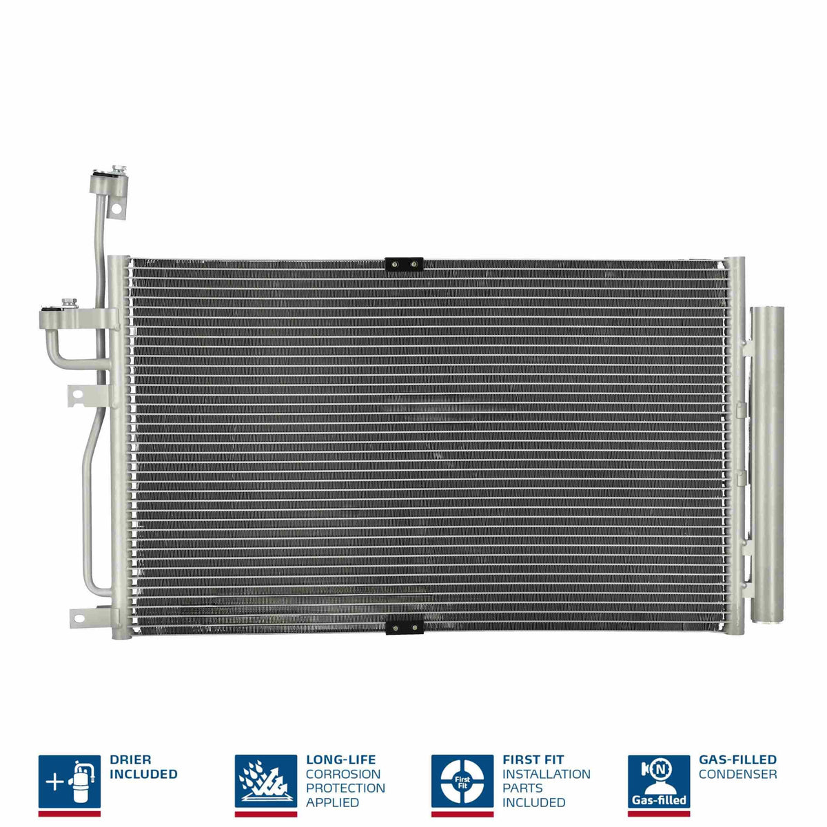 Nissens 94977 A/C Condenser Opel/Chev. Antara Captiva Z20DM 2.0D 06- — Condensers & Evaporators