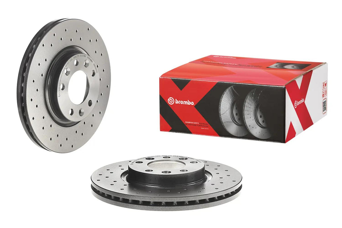 Brembo 09.8303.1X Brake Disc Front Xtra Peugeot — Brake Rotors & Drums